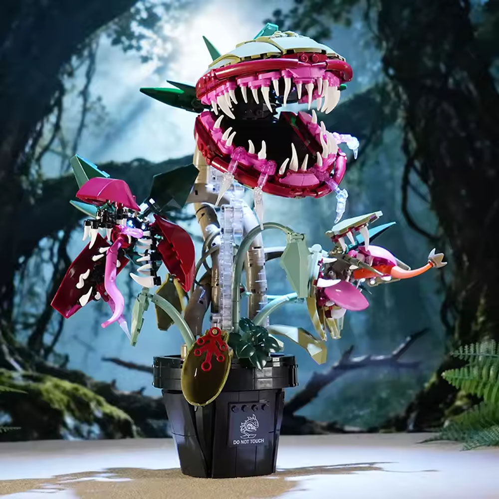 Plant Parent Gifts - Creative Carnivorous Potted Plant Man-Eating Flower