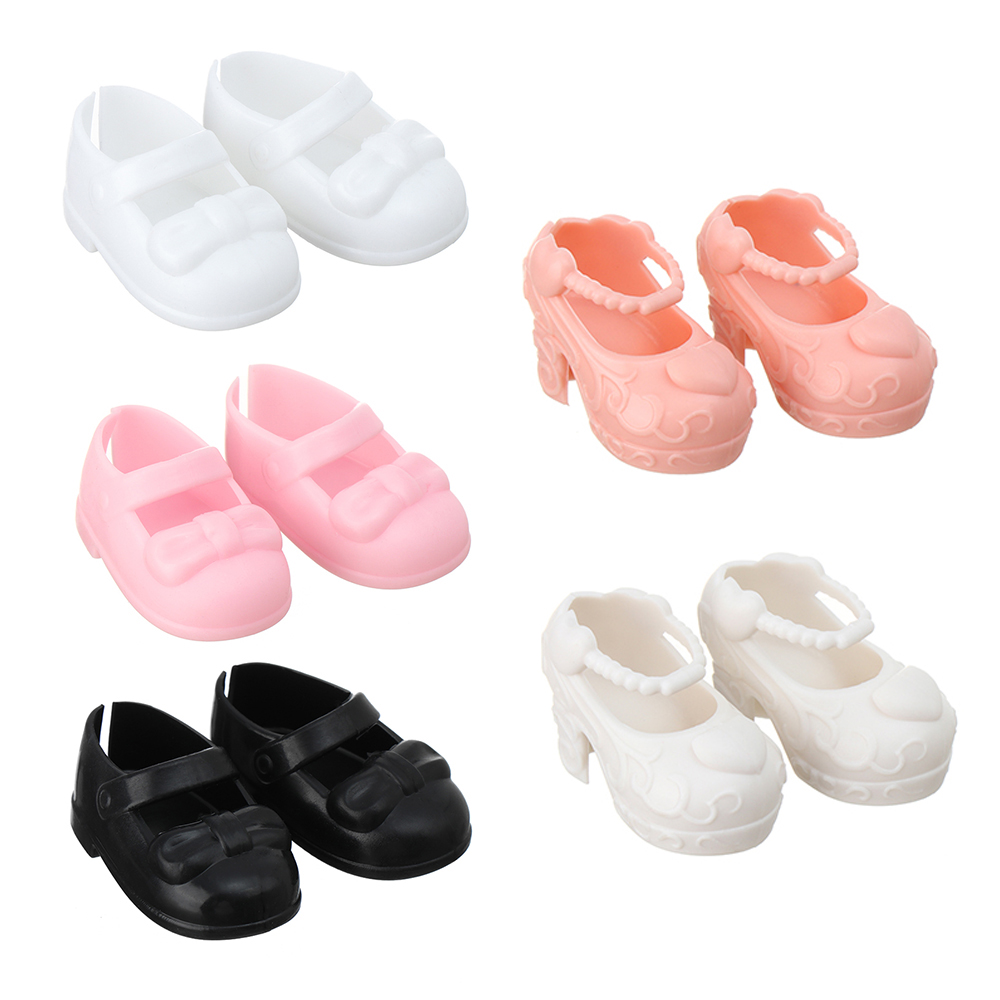 Philodendron Pink Princess - 1Pair Pink/White Cute Toys Sandals Doll