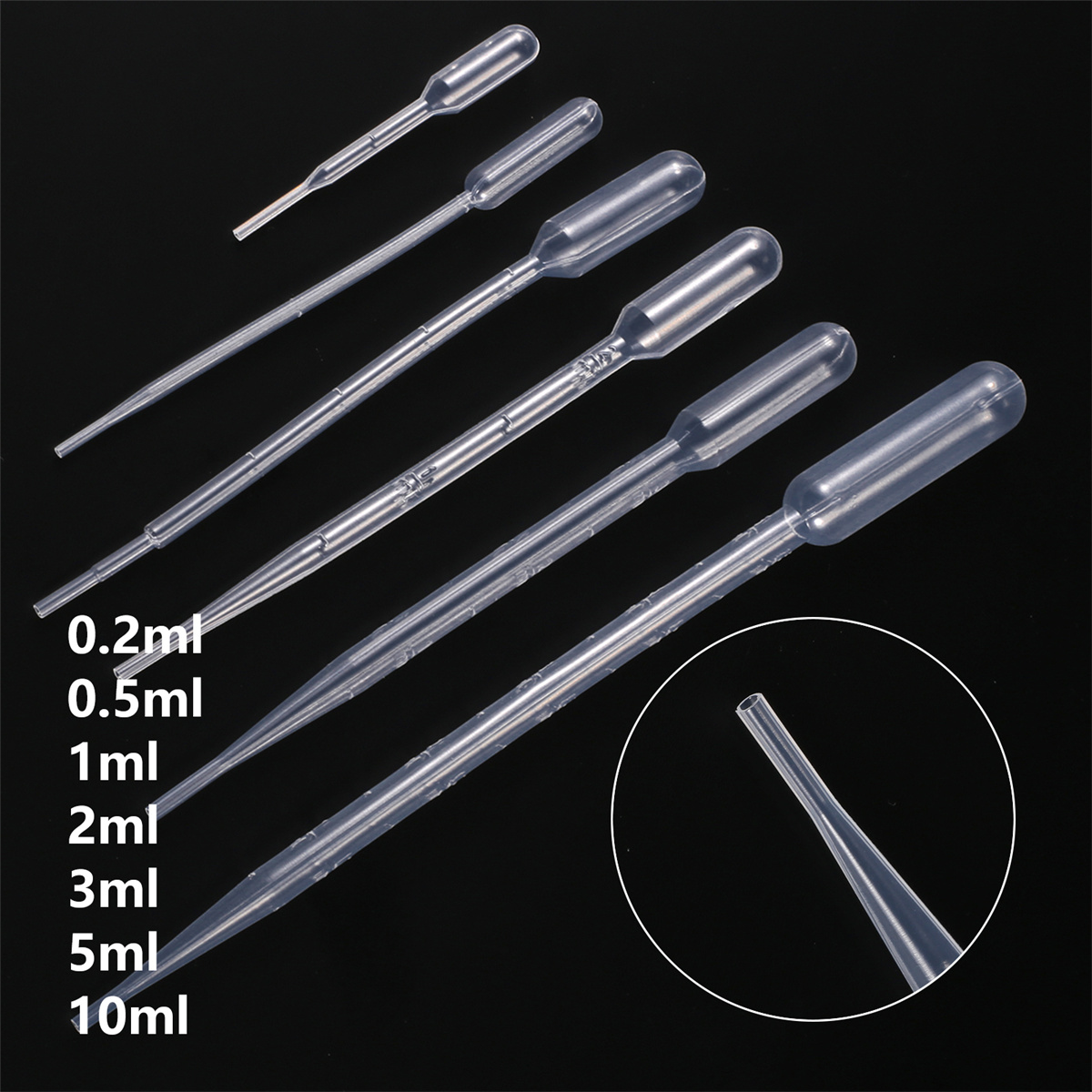 Plant Parent Kit - Garden Planting Plastic Pipette 0.2/0.5/1/2/3/5 /10ML
