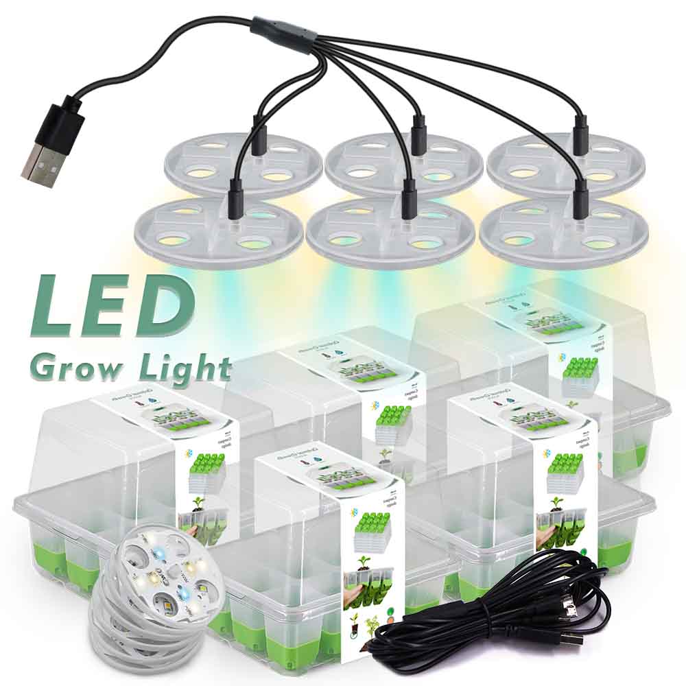 LED Grow Light Seedling Starte - Plant Parent Kit recension och pris