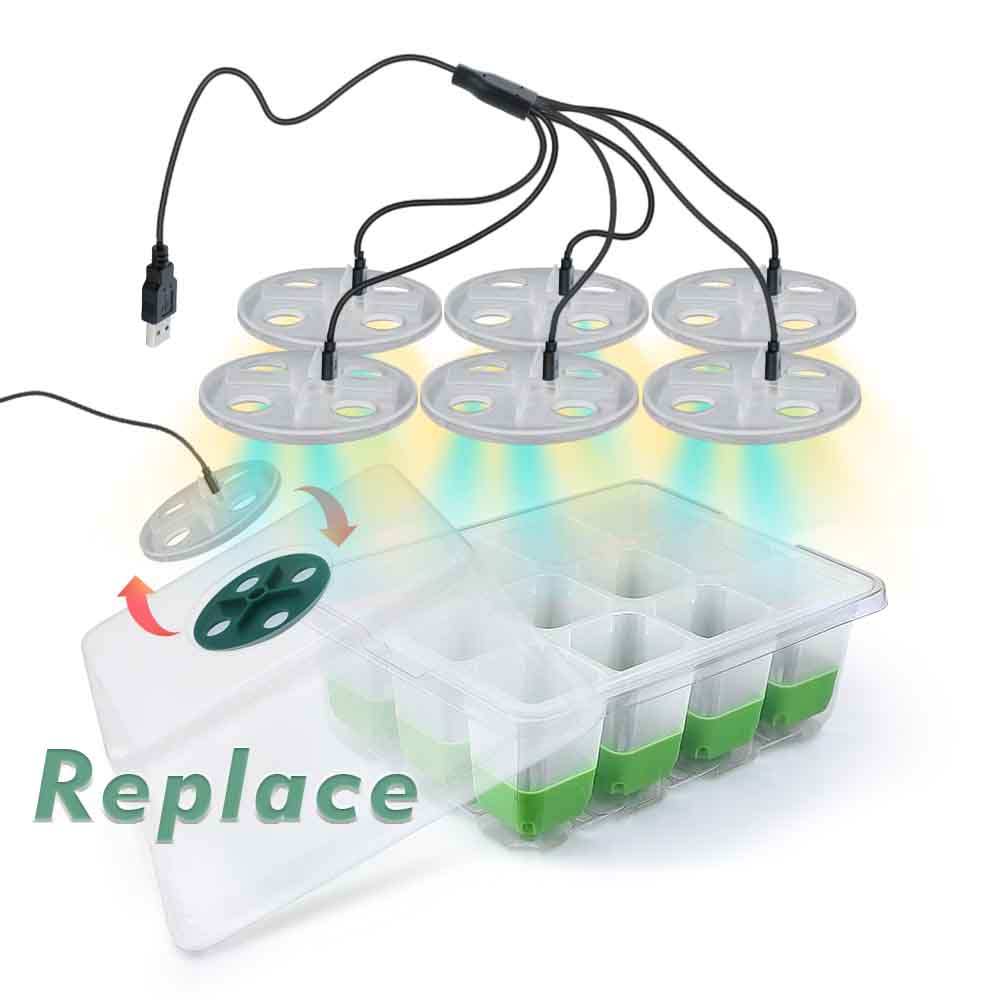 LED Grow Light Seedling Starte - Plant Parent Kit recension och pris