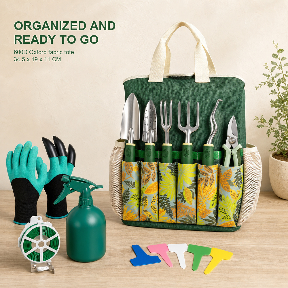 16 Piece Garden Tool Set Alumi - Plant Parent Kit recension och pris