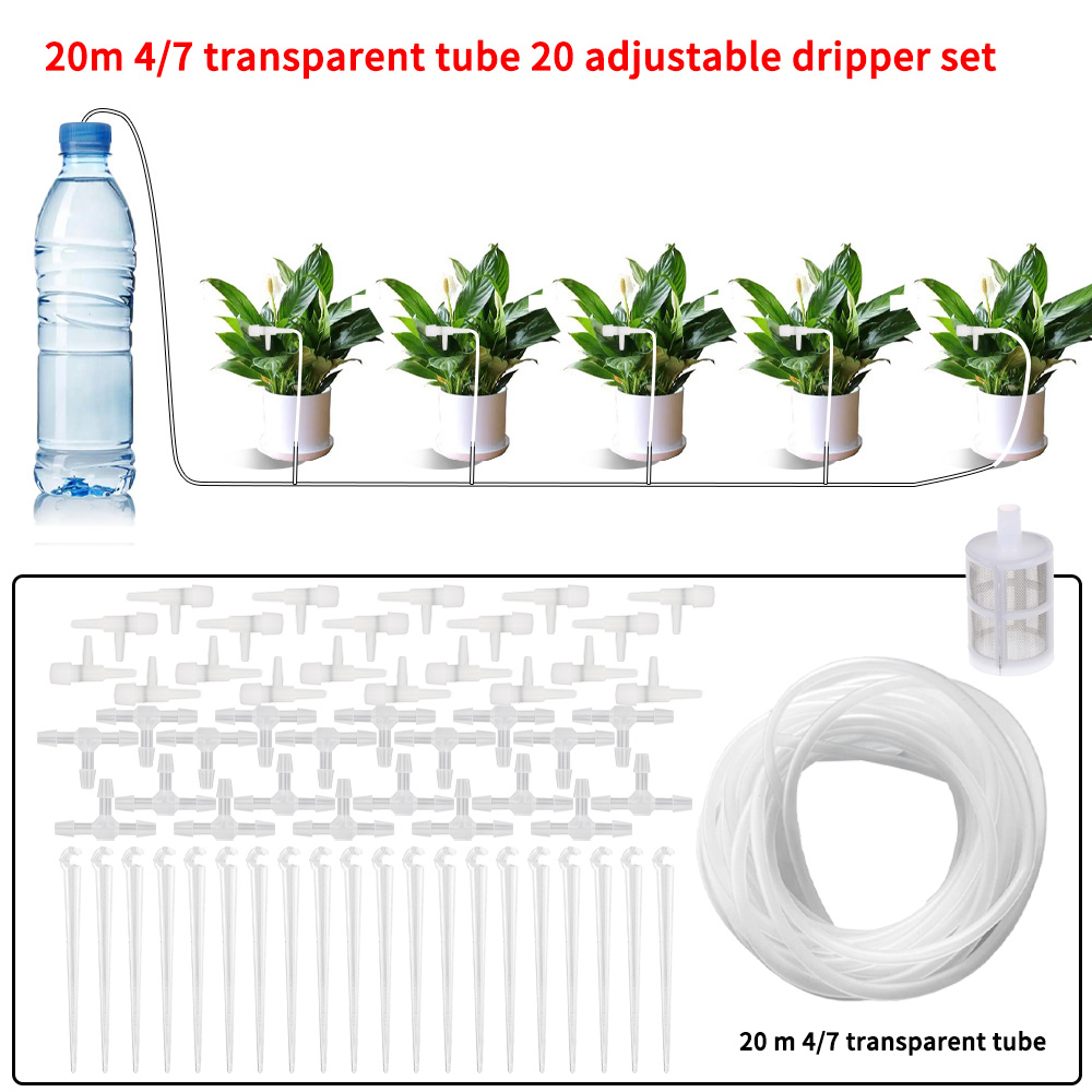 Garden Drip Irrigation Kit wit - Plant Parent Kit recension och pris