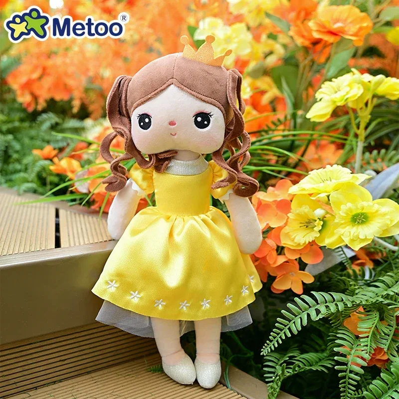 Original 38cm Metoo Angela Dol - Philodendron Pink Princess recension och pris