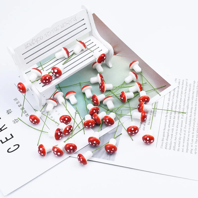 10/30/50 Pieces PE Mushroom Ar - Plant Parent Gifts recension och pris