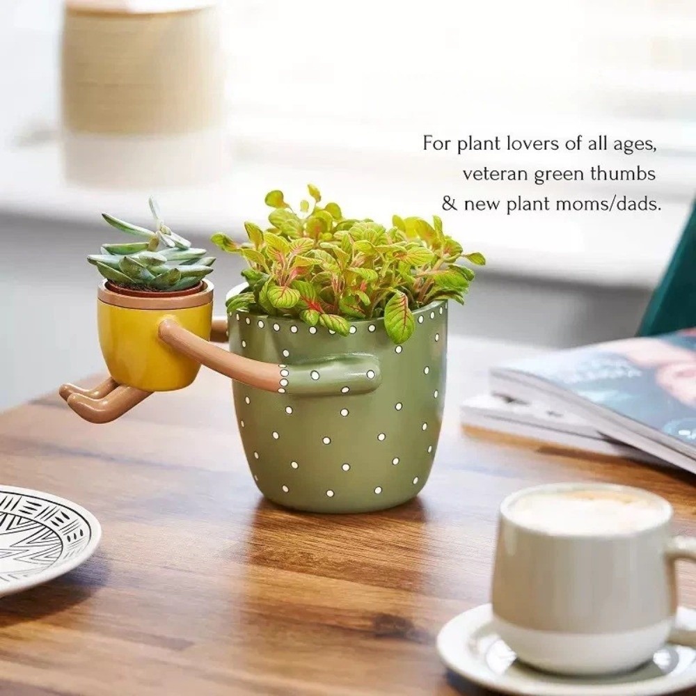 Resin Parent-child Flowerpot w - Parent Of Plant recension och pris