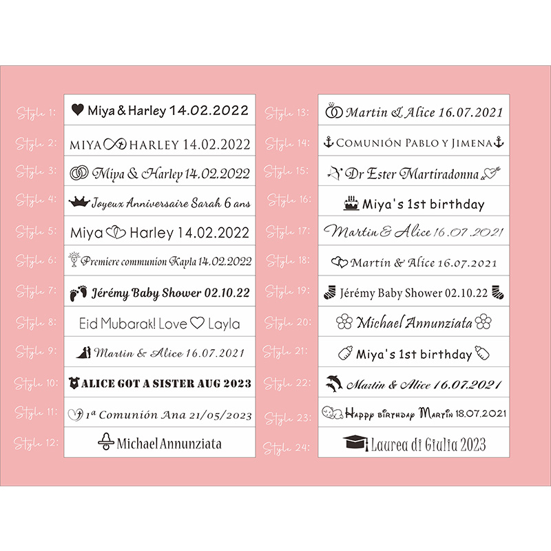 100pcs Personalized Colored Wo - Plant Parent Gifts recension och pris